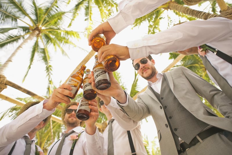 Groomsmen in Suits